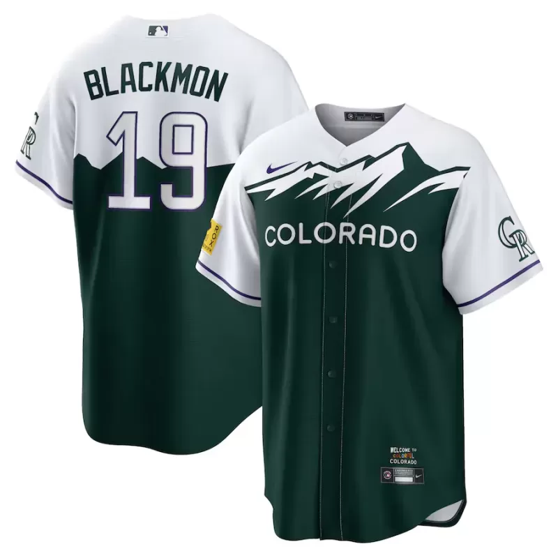 Men's Colorado Rockies Charlie Blackmon Nike Green City Connect Replica Player Jersey Men's Colorado Rockies Charlie Blackmon Nike Green City Connect Replica Player Jersey