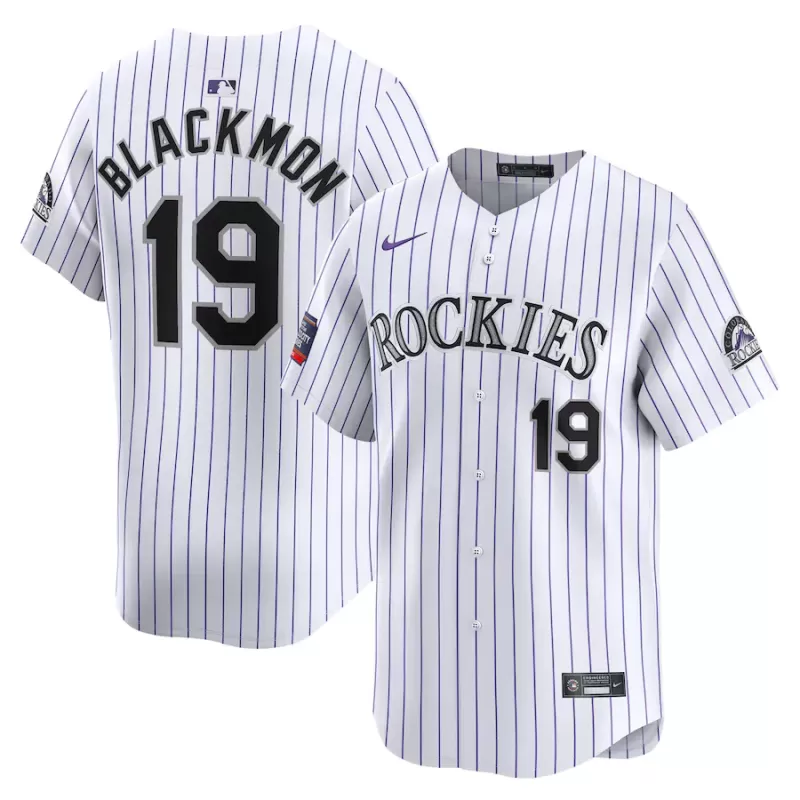 Men's Colorado Rockies Charlie Blackmon Nike White 2024 MLB World Tour Mexico City Series Home Limited Player Jersey Men's Colorado Rockies Charlie Blackmon Nike White 2024 MLB World Tour Mexico City Series Home Limited Player Jersey