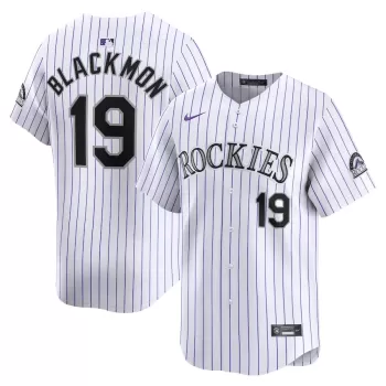 Men's Colorado Rockies Charlie Blackmon Nike White Home Limited Player Jersey Men's Colorado Rockies Charlie Blackmon Nike White Home Limited Player Jersey