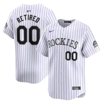 Men's Colorado Rockies Nike White Home Limited Pick-A-Player Retired Roster Jersey Men's Colorado Rockies Nike White Home Limited Pick-A-Player Retired Roster Jersey