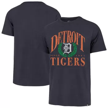 Men's Detroit Tigers '47 Navy Pitchout Franklin T-Shirt