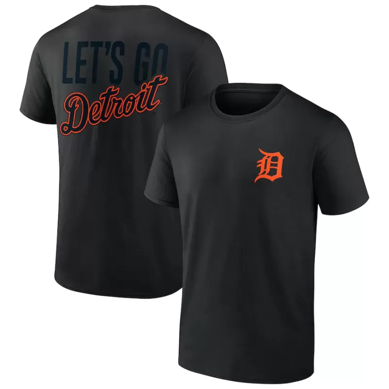 Men's Detroit Tigers Black In It To Win It T-Shirt Men's Detroit Tigers Black In It To Win It T-Shirt
