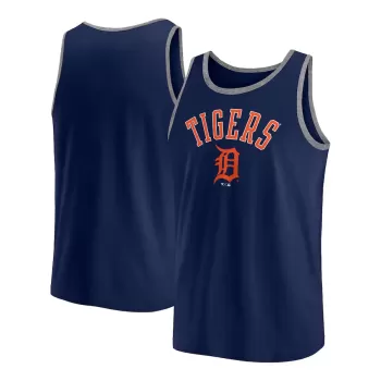 Men's Detroit Tigers Fanatics Navy Bet Tank Top Men's Detroit Tigers Fanatics Navy Bet Tank Top