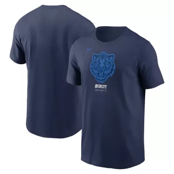 Men's Detroit Tigers Nike Navy 2024 City Connect Large Logo T-Shirt Men's Detroit Tigers Nike Navy 2024 City Connect Large Logo T-Shirt