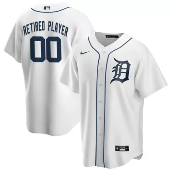 Men's Detroit Tigers Nike White Home Pick-A-Player Retired Roster Replica Jersey Men's Detroit Tigers Nike White Home Pick-A-Player Retired Roster Replica Jersey