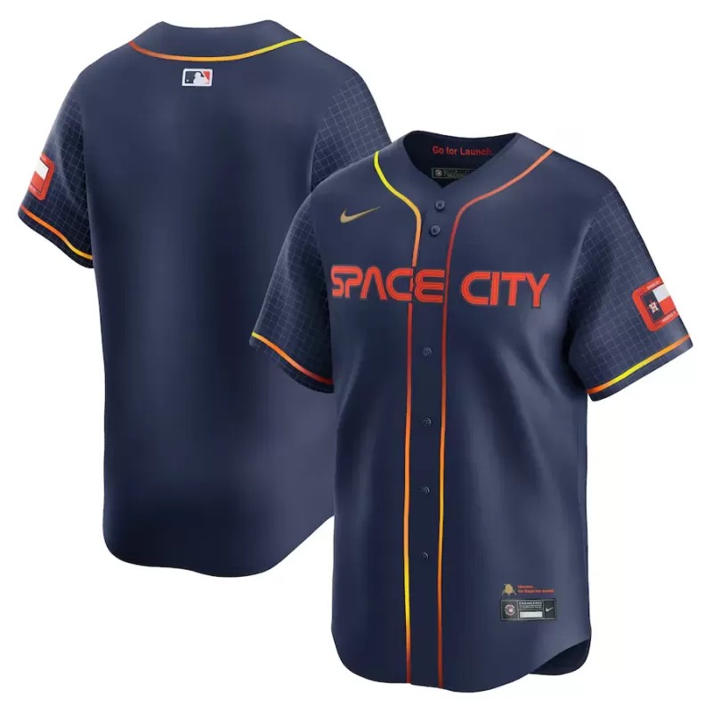 Men's Houston Astros Nike Navy City Connect Limited Jersey Men's Houston Astros Nike Navy City Connect Limited Jersey