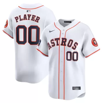 Men's Houston Astros Nike White 2024 MLB World Tour Mexico City Series Home Limited Pick-A-Player Jersey Men's Houston Astros Nike White 2024 MLB World Tour Mexico City Series Home Limited Pick-A-Player Jersey