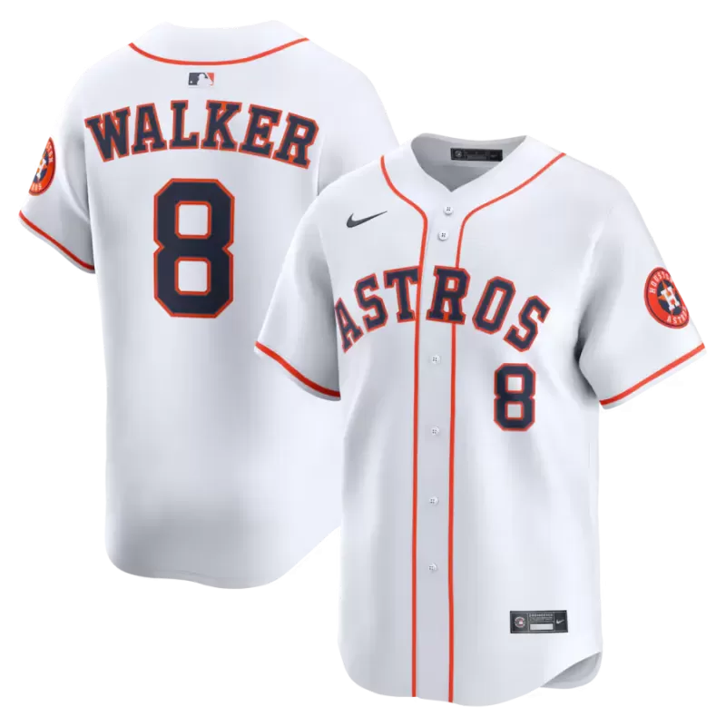 Men's Houston Astros Christian Walker Nike White Home Limited Player Jersey Men's Houston Astros Christian Walker Nike White Home Limited Player Jersey