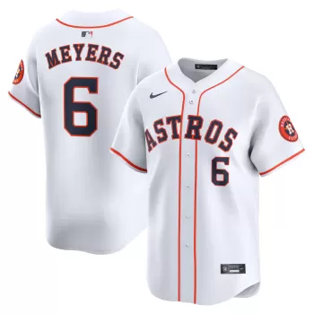 Men's Houston Astros Jake Meyers Nike White Home Limited Player Jersey Men's Houston Astros Jake Meyers Nike White Home Limited Player Jersey