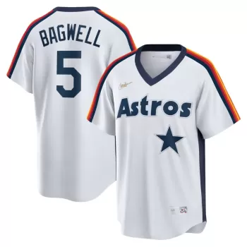 Men's Houston Astros Jeff Bagwell Nike White Home Cooperstown Collection Logo Player Jersey Men's Houston Astros Jeff Bagwell Nike White Home Cooperstown Collection Logo Player Jersey