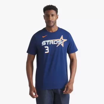 Men's Houston Astros Jeremy Peña Nike Navy 2025 City Connect Fuse Name & Number T-Shirt Men's Houston Astros Jeremy Peña Nike Navy 2025 City Connect Fuse Name & Number T-Shirt