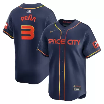 Men's Houston Astros Jeremy Peña Nike Navy City Connect Limited Player Jersey Men's Houston Astros Jeremy Peña Nike Navy City Connect Limited Player Jersey