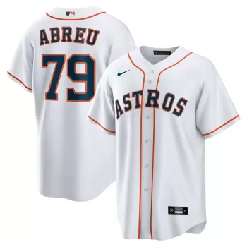 Men's Houston Astros Jose Abreu Nike White Home Replica Player Jersey Men's Houston Astros Jose Abreu Nike White Home Replica Player Jersey