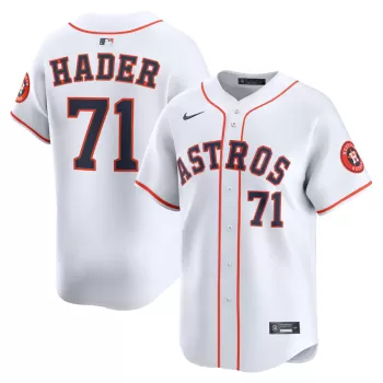 Men's Houston Astros Josh Hader Nike White Alternate Limited Player Jersey Men's Houston Astros Josh Hader Nike White Alternate Limited Player Jersey