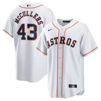 Men's Houston Astros Lance McCullers Jr. Nike White Home Replica Jersey Men's Houston Astros Lance McCullers Jr. Nike White Home Replica Jersey