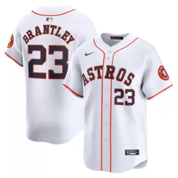 Men's Houston Astros Michael Brantley Nike White Home Limited Player Jersey Men's Houston Astros Michael Brantley Nike White Home Limited Player Jersey