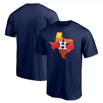 Men's Houston Astros Navy Hometown Collection Texas Sunrise T-Shirt Men's Houston Astros Navy Hometown Collection Texas Sunrise T-Shirt