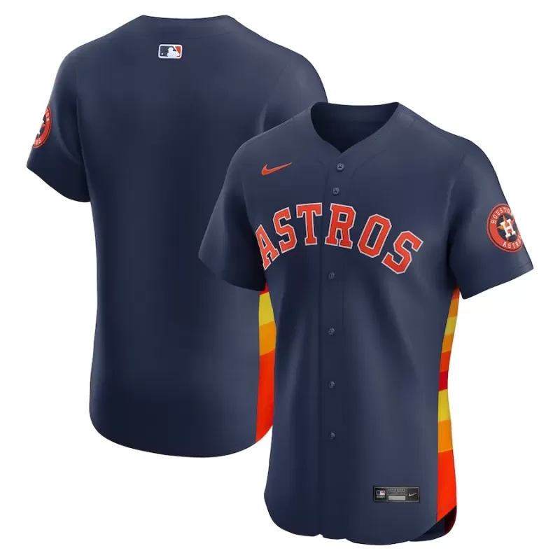 Men's Houston Astros Nike Navy Alternate 2 Elite Jersey Men's Houston Astros Nike Navy Alternate 2 Elite Jersey