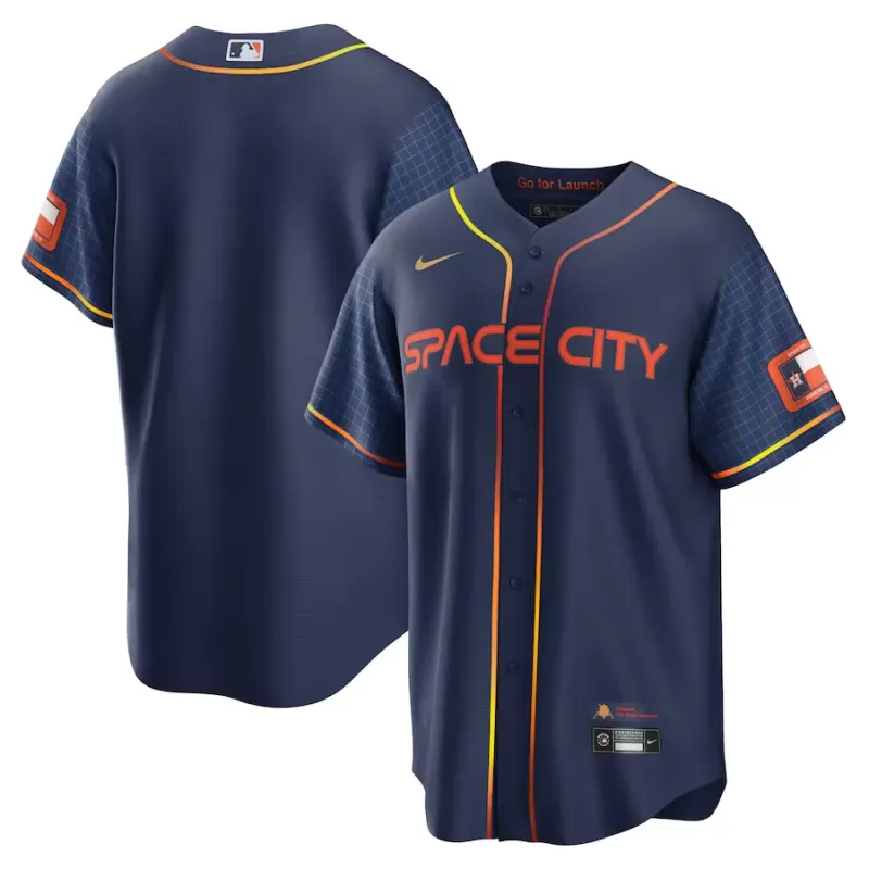 Men's Houston Astros Nike Navy City Connect Replica Jersey Men's Houston Astros Nike Navy City Connect Replica Jersey