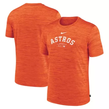 Men's Houston Astros Nike Orange Authentic Collection Velocity Performance Practice T-Shirt Men's Houston Astros Nike Orange Authentic Collection Velocity Performance Practice T-Shirt