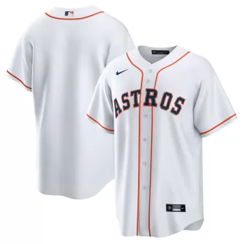 Men's Houston Astros Nike White Home Blank Replica Jersey Men's Houston Astros Nike White Home Blank Replica Jersey