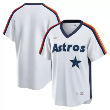 Men's Houston Astros Nike White Home Cooperstown Collection Player Jersey Men's Houston Astros Nike White Home Cooperstown Collection Player Jersey