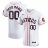 Men's Houston Astros Nike White Home Elite Custom Jersey Men's Houston Astros Nike White Home Elite Custom Jersey