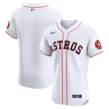 Men's Houston Astros Nike White Home Elite Jersey Men's Houston Astros Nike White Home Elite Jersey
