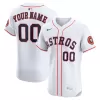 Men's Houston Astros Nike White Home Elite Sponsor Patch Custom Jersey Men's Houston Astros Nike White Home Elite Sponsor Patch Custom Jersey