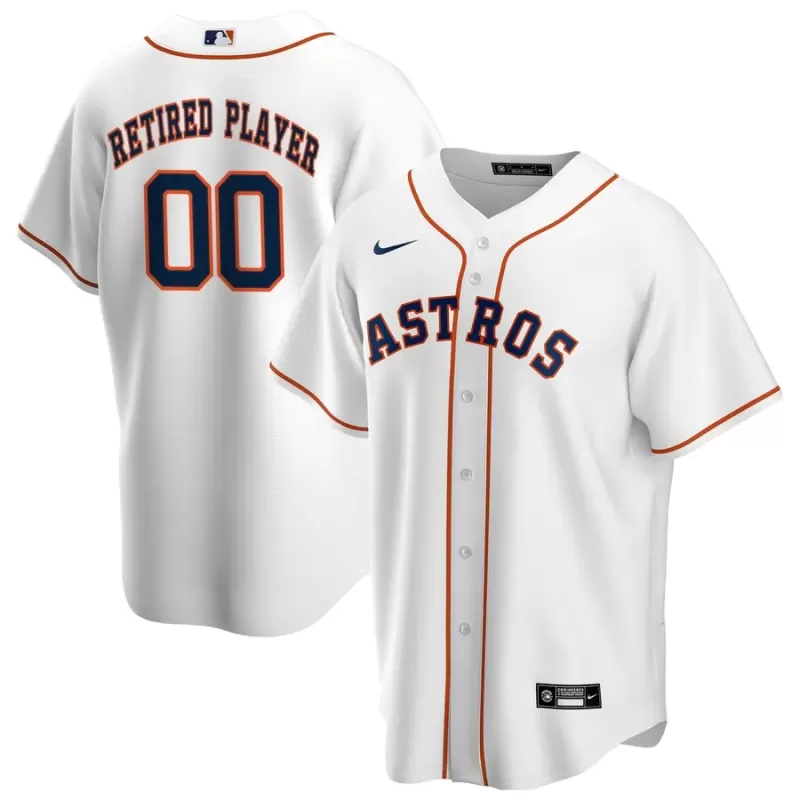 Men's Houston Astros Nike White Home Pick-A-Player Retired Roster Replica Jersey Men's Houston Astros Nike White Home Pick-A-Player Retired Roster Replica Jersey