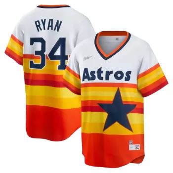 Men's Houston Astros Nolan Ryan Nike White Home Cooperstown Collection Player Jersey Men's Houston Astros Nolan Ryan Nike White Home Cooperstown Collection Player Jersey