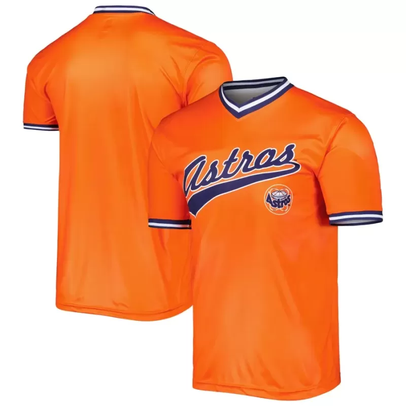Men's Houston Astros Stitches Orange Cooperstown Collection Team Jersey Men's Houston Astros Stitches Orange Cooperstown Collection Team Jersey