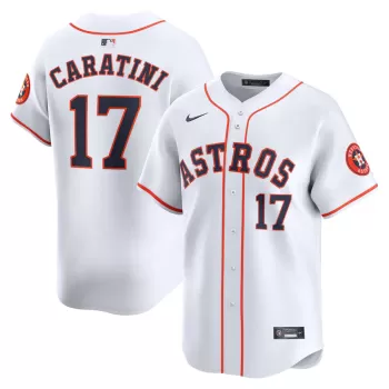 Men's Houston Astros Victor Caratini Nike White Home Limited Player Jersey Men's Houston Astros Victor Caratini Nike White Home Limited Player Jersey