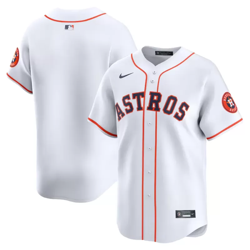 Men's Houston Astros Yainer Diaz Nike White Home Limited Player Jersey Men's Houston Astros Yainer Diaz Nike White Home Limited Player Jersey