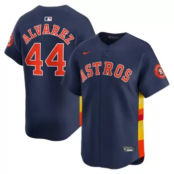 Men's Houston Astros Yordan Alvarez Nike Navy Alternate Limited Player Jersey Men's Houston Astros Yordan Alvarez Nike Navy Alternate Limited Player Jersey