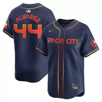 Men's Houston Astros Yordan Alvarez Nike Navy City Connect Limited Player Jersey Men's Houston Astros Yordan Alvarez Nike Navy City Connect Limited Player Jersey