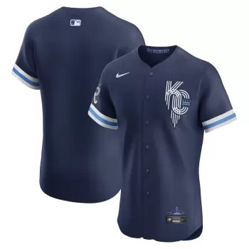 Men's Kansas City Royals Nike Navy City Connect Elite Jersey Men's Kansas City Royals Nike Navy City Connect Elite Jersey