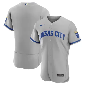 Men's Kansas City Royals Nike Gray 2022 Road Authentic Jersey Men's Kansas City Royals Nike Gray 2022 Road Authentic Jersey