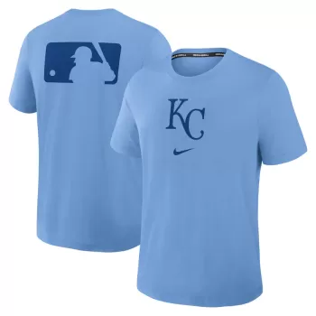 Men's Kansas City Royals Nike Light Blue Authentic Collection Early Work Tri-Blend Performance T-Shirt Men's Kansas City Royals Nike Light Blue Authentic Collection Early Work Tri-Blend Performance T-Shirt