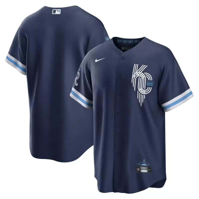 Men's Kansas City Royals Nike Navy City Connect Replica Jersey Men's Kansas City Royals Nike Navy City Connect Replica Jersey