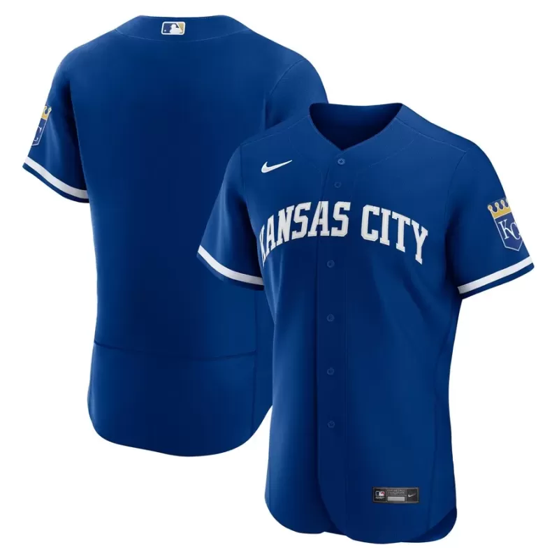 Men's Kansas City Royals Nike Royal 2022 Alternate Authentic Jersey Men's Kansas City Royals Nike Royal 2022 Alternate Authentic Jersey