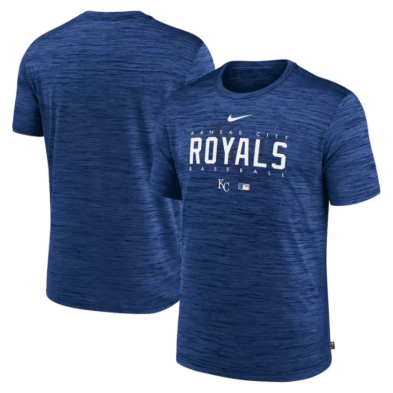 Men's Kansas City Royals Nike Royal Authentic Collection Velocity Performance Practice T-Shirt Men's Kansas City Royals Nike Royal Authentic Collection Velocity Performance Practice T-Shirt