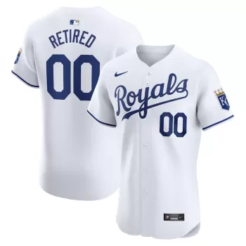 Men's Kansas City Royals Nike White Home Elite Pick-A-Player Retired Roster Jersey Men's Kansas City Royals Nike White Home Elite Pick-A-Player Retired Roster Jersey