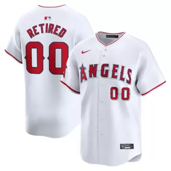 Men's Los Angeles Angels Nike White Home Limited Pick-A-Player Retired Roster Jersey Men's Los Angeles Angels Nike White Home Limited Pick-A-Player Retired Roster Jersey