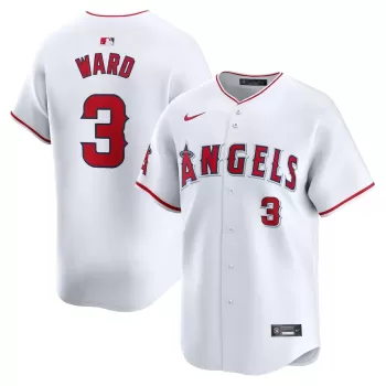 Men's Los Angeles Angels Taylor Ward Nike White Home Limited Player Jersey Men's Los Angeles Angels Taylor Ward Nike White Home Limited Player Jersey