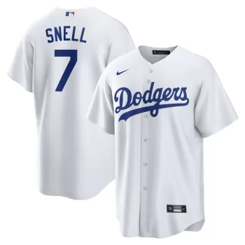 Men's Los Angeles Dodgers Blake Snell Nike White Home Replica Player Jersey