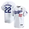 Men's Los Angeles Dodgers Clayton Kershaw Nike White 2024 World Series Home Limited Player Jersey Men's Los Angeles Dodgers Clayton Kershaw Nike White 2024 World Series Home Limited Player Jersey