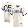 Men's Los Angeles Dodgers Freddie Freeman Nike Cream 2024 City Connect Limited Player Jersey Men's Los Angeles Dodgers Freddie Freeman Nike Cream 2024 City Connect Limited Player Jersey