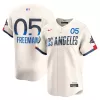Men's Los Angeles Dodgers Freddie Freeman Nike Cream 2024 World Series Champions City Connect Limited Player Jersey Men's Los Angeles Dodgers Freddie Freeman Nike Cream 2024 World Series Champions City Connect Limited Player Jersey