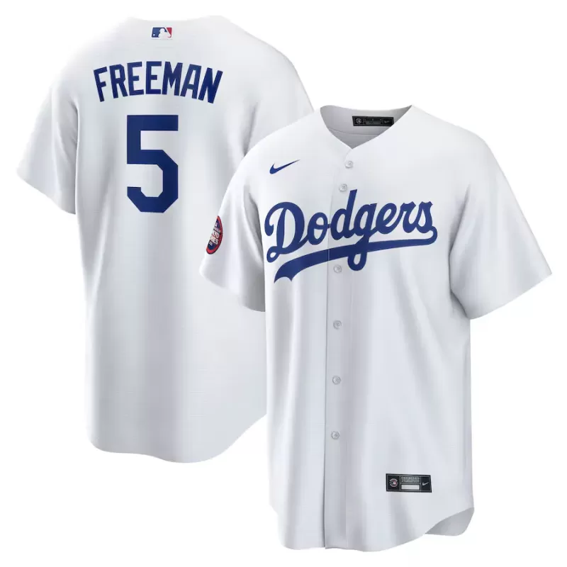 Men's Los Angeles Dodgers Freddie Freeman Nike White 2025 MLB World Tour: Tokyo Series Home Replica Player Jersey Men's Los Angeles Dodgers Freddie Freeman Nike White 2025 MLB World Tour: Tokyo Series Home Replica Player Jersey